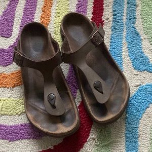 Birkenstock Gizeh Flip Flop Thong Cork Sandals- 39